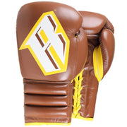 S4 – PROFESSIONAL BOXING SPARRING GLOVE (AUTHENTIC BROWN) - Revgear Europe