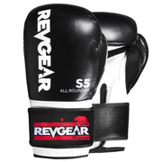 S5 All Rounder Boxing Glove - Black White - Revgear Europe