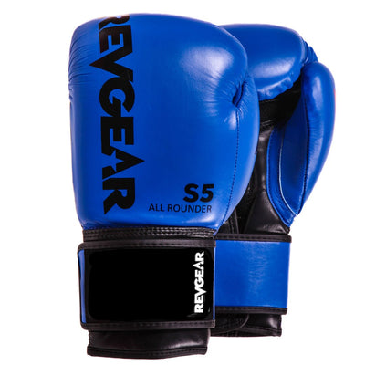 S5 All Rounder Boxing Glove - Blue Black - Revgear Europe