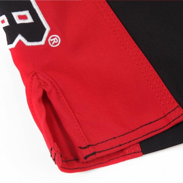Spartan Pro Micro MMA Shorts - Black & Red - Revgear Europe
