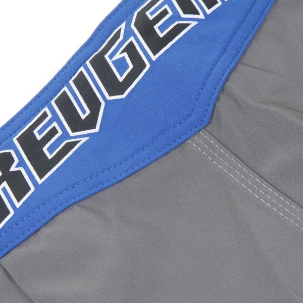 Spartan Pro Micro MMA Shorts - Grey & Blue - Revgear Europe