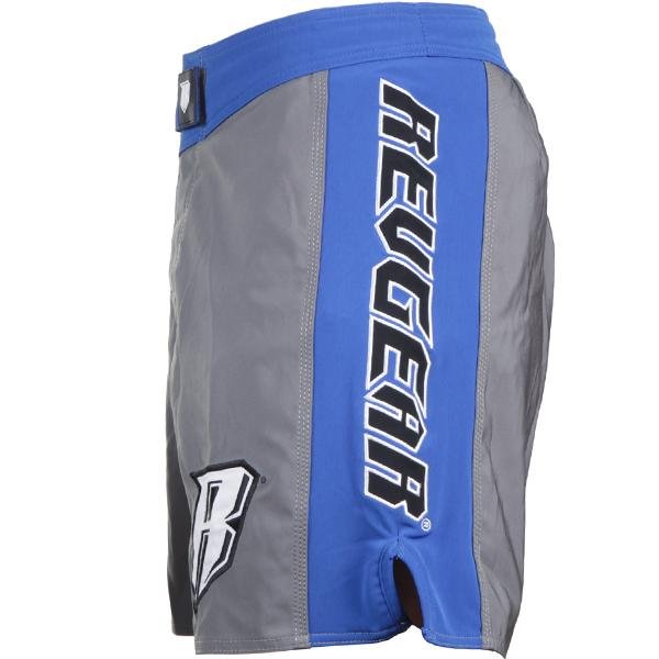 Spartan Pro Micro MMA Shorts - Grey & Blue - Revgear Europe