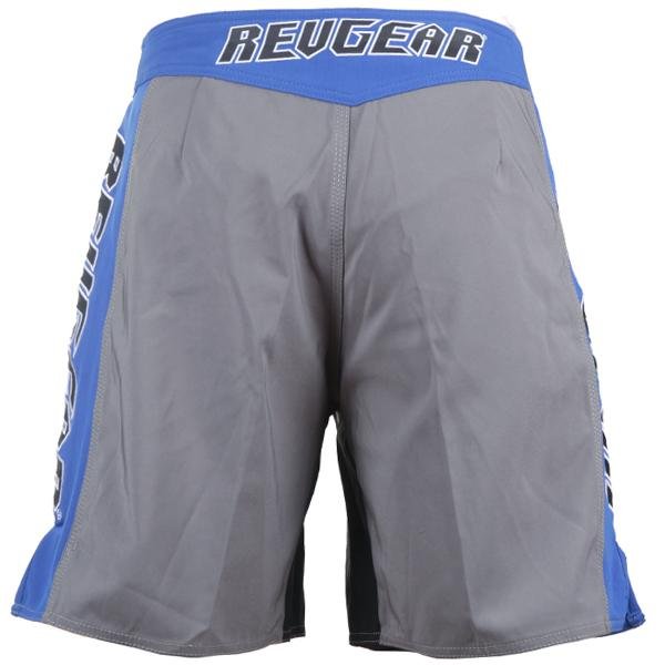 Spartan Pro Micro MMA Shorts - Grey & Blue - Revgear Europe