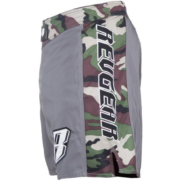Spartan Pro Micro MMA Shorts - Grey - Camo - Revgear Europe
