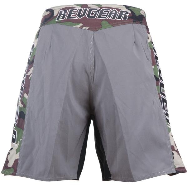 Spartan Pro Micro MMA Shorts - Grey - Camo - Revgear Europe