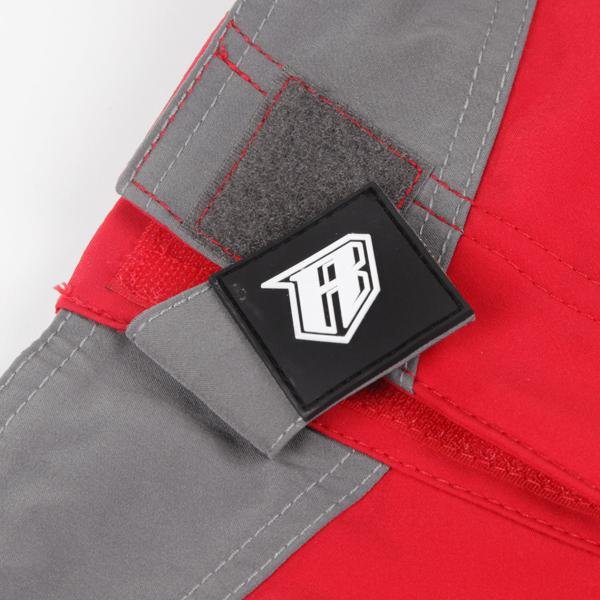 Spartan Pro Micro MMA Shorts - Red & Grey - Revgear Europe
