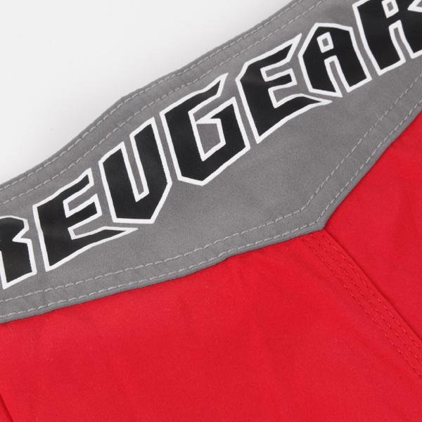 Spartan Pro Micro MMA Shorts - Red & Grey - Revgear Europe
