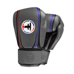 Thai Fighter Boxing Gloves - Black - Revgear Europe