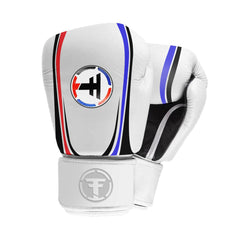 Thai Fighter Boxing Gloves - White - Revgear Europe