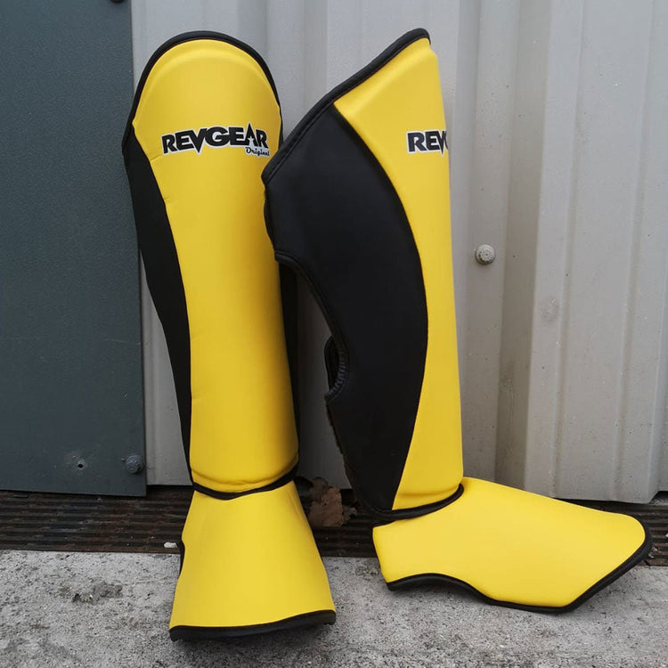 Thai Original Shin Guards - Yellow - Revgear Europe