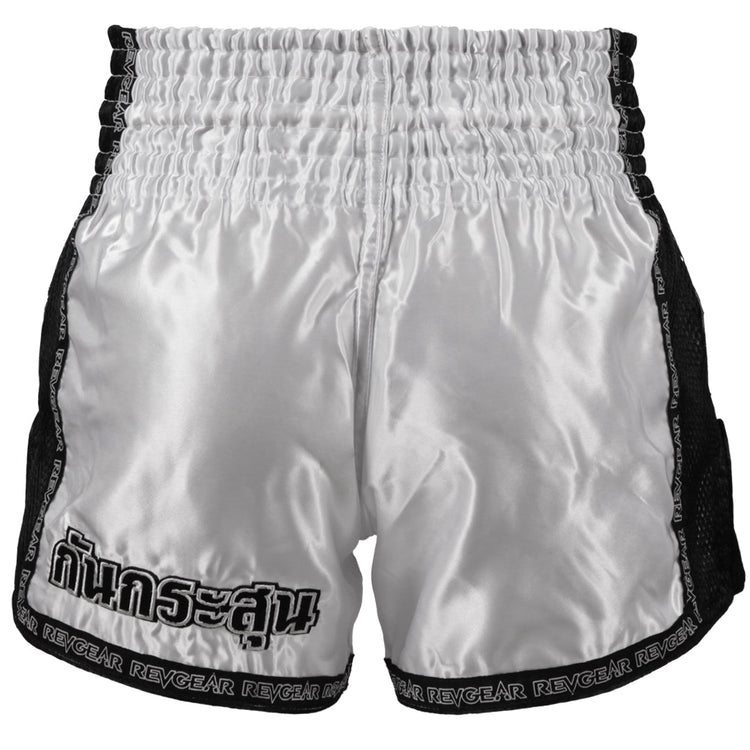 Valhalla White Thai Shorts - Revgear Europe