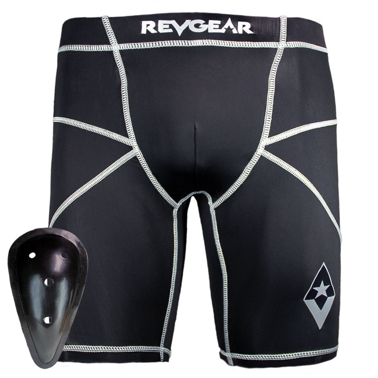 X13 Compression shorts with Protective Cup - Revgear Europe
